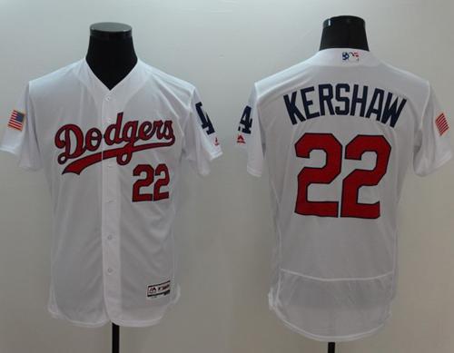 Clayton Kershaw Los Angeles Dodgers white Fashion jersey