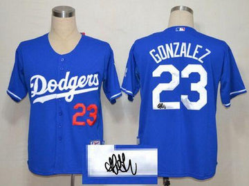 Adrian Gonzalez Los Angeles Dodgers blue jersey