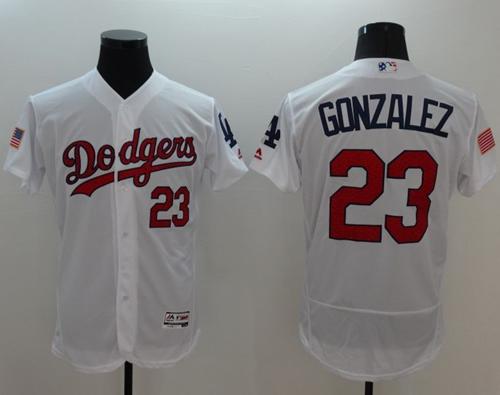Adrian Gonzalez Los Angeles Dodgers white Fashion jersey