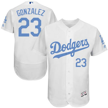 Adrian Gonzalez Los Angeles Dodgers white Authentic jersey