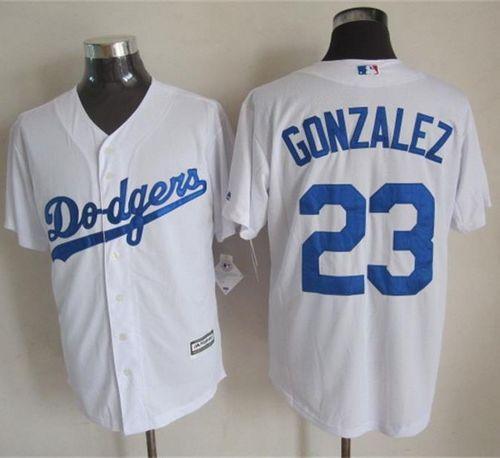 Adrian Gonzalez Los Angeles Dodgers white jersey