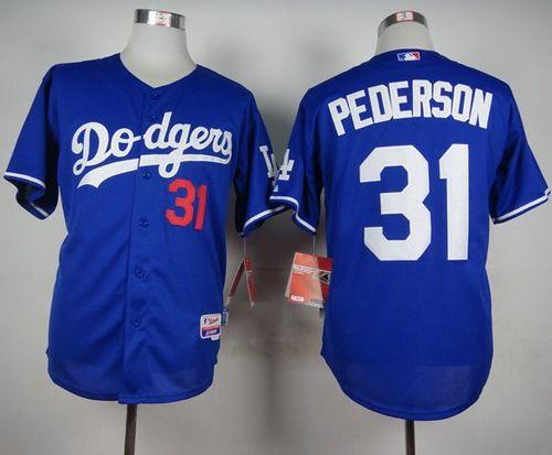 Joc Pederson Los Angeles Dodgers blue jersey