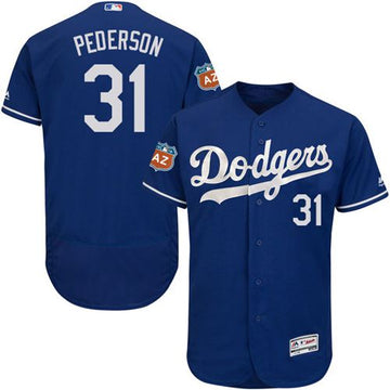 Joc Pederson Los Angeles Dodgers blue Authentic jersey