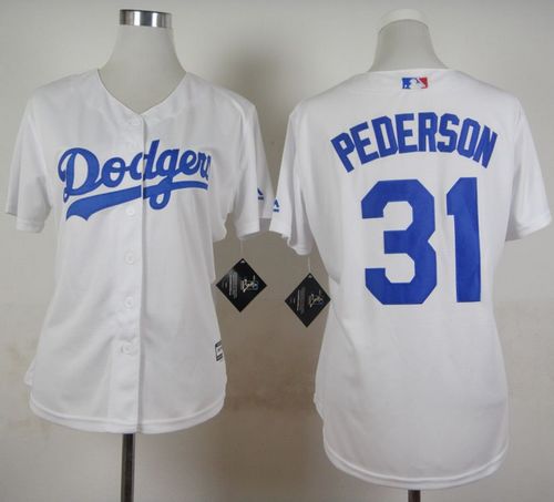 Joc Pederson Los Angeles Dodgers white Home jersey