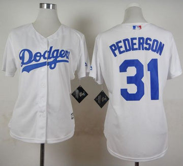 Joc Pederson Los Angeles Dodgers white Home jersey