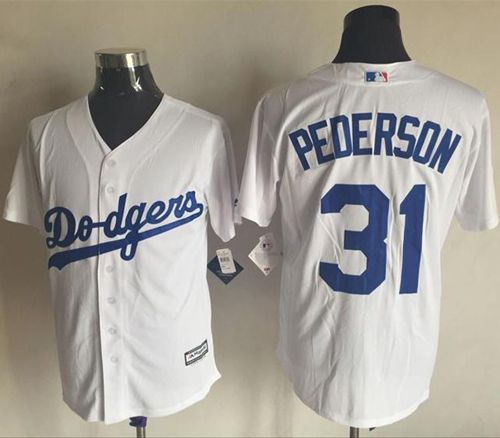 Joc Pederson Los Angeles Dodgers white jersey