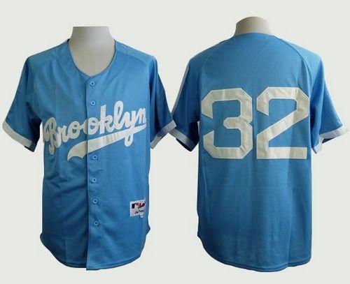 Sandy Koufax Los Angeles Dodgers blue Cooperstown jersey