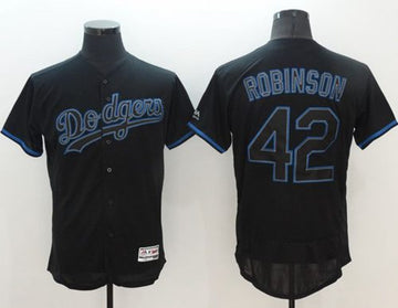 Jackie Robinson Los Angeles Dodgers black Fashion jersey