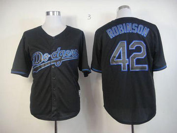 Jackie Robinson Los Angeles Dodgers black Fashion jersey