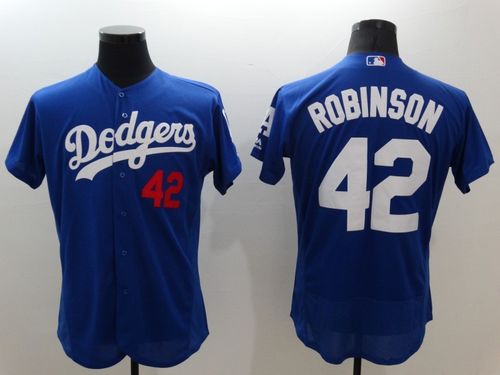 Jackie Robinson Los Angeles Dodgers blue Authentic jersey
