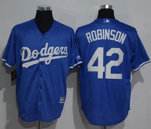 Jackie Robinson Los Angeles Dodgers blue jersey