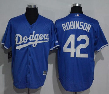 Jackie Robinson Los Angeles Dodgers blue jersey