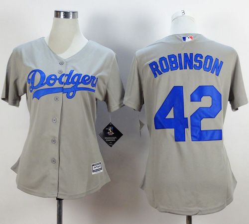 Jackie Robinson Los Angeles Dodgers grey Alternate jersey