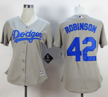 Jackie Robinson Los Angeles Dodgers grey Alternate jersey
