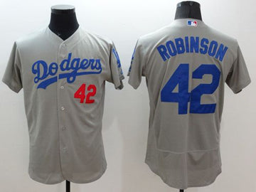 Jackie Robinson Los Angeles Dodgers grey Authentic jersey