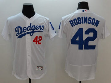 Jackie Robinson Los Angeles Dodgers white Authentic jersey