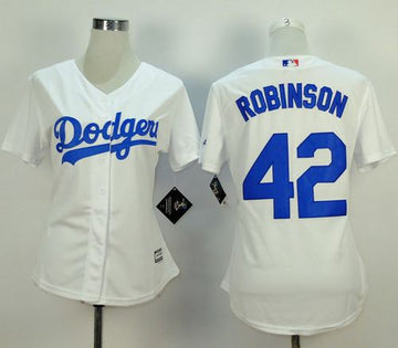 Jackie Robinson Los Angeles Dodgers white Home jersey