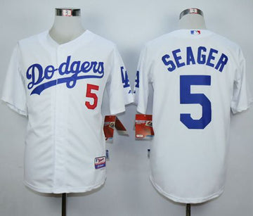 Corey Seager Los Angeles Dodgers white jersey