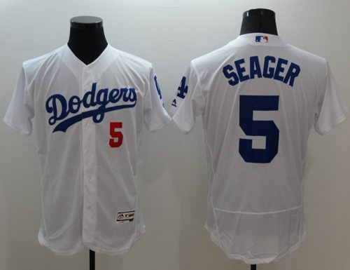 Corey Seager Los Angeles Dodgers white Authentic jersey