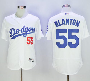 Joe Blanton Los Angeles Dodgers white Authentic jersey
