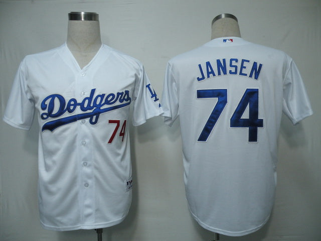 Kenley Jansen Los Angeles Dodgers white jersey