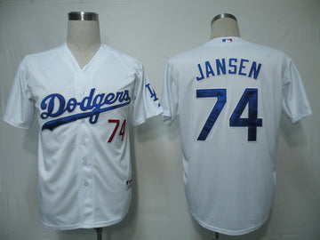 Kenley Jansen Los Angeles Dodgers white jersey