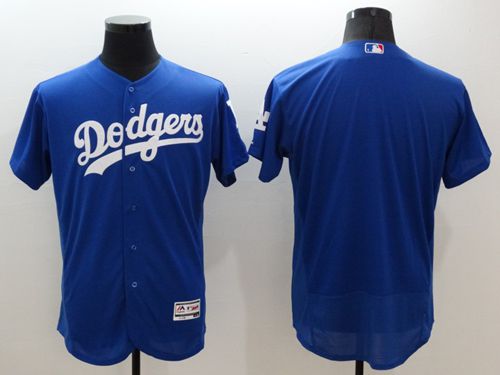 Custom Los Angeles Dodgers blue Authentic jersey