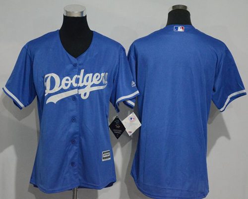 Custom Los Angeles Dodgers blue Fashion jersey