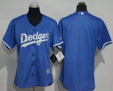 Custom Los Angeles Dodgers blue Fashion jersey