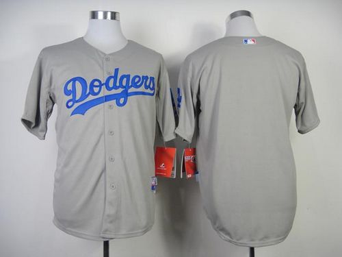 Custom Los Angeles Dodgers grey jersey