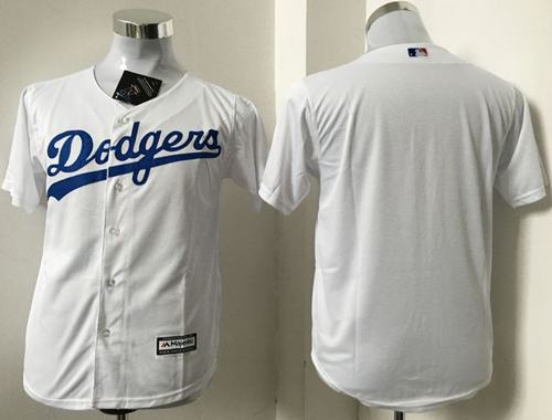 Custom Los Angeles Dodgers white jersey
