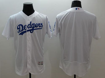 Custom Los Angeles Dodgers white Authentic jersey