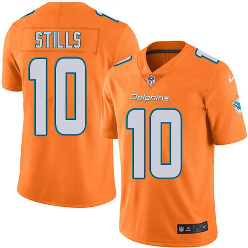 Kenny Stills Miami Dolphins orange jersey