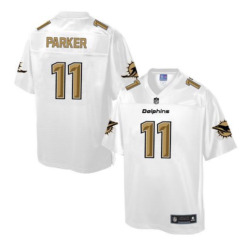 DeVante Parker Miami Dolphins white Pro Line jersey