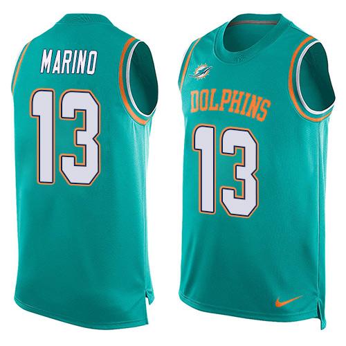 Dan Marino Miami Dolphins aqua jersey