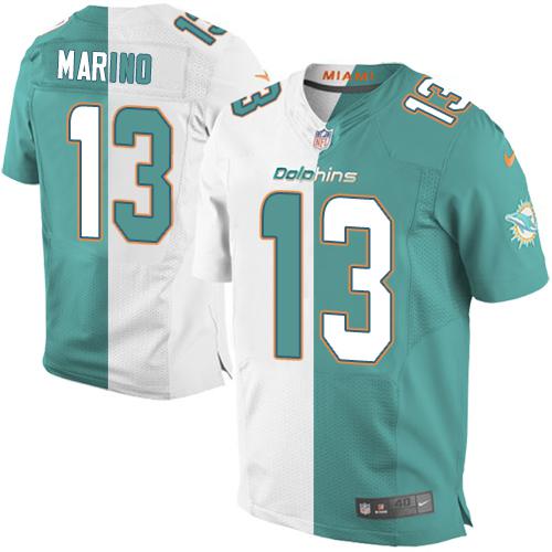 Dan Marino Miami Dolphins aqua Elite jersey