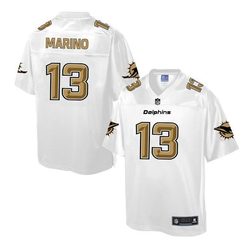 Dan Marino Miami Dolphins white Pro Line jersey