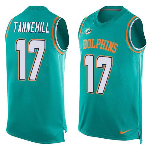 Ryan Tannehill Miami Dolphins aqua jersey