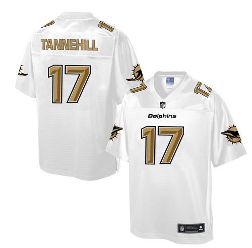 Ryan Tannehill Miami Dolphins white Pro Line jersey