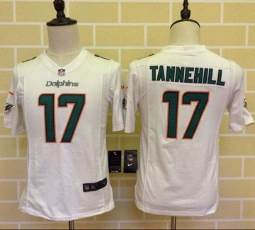 Ryan Tannehill Miami Dolphins white Elite jersey