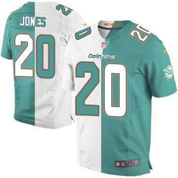 Reshad Jones Miami Dolphins aqua Elite jersey