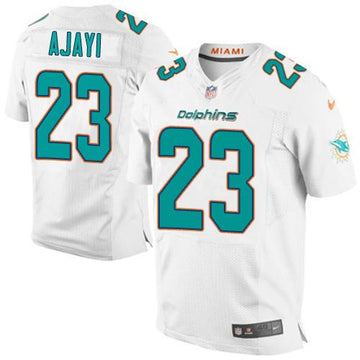Jay Ajayi Miami Dolphins white Elite jersey