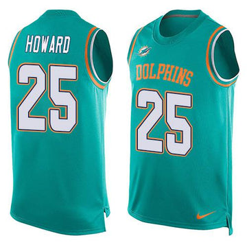 Xavien Howard Miami Dolphins aqua jersey