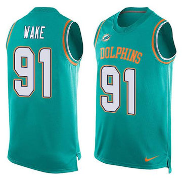 Cameron Wake Miami Dolphins aqua jersey