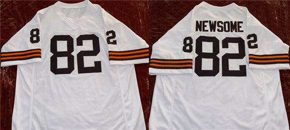 Ozzie Newsome Cleveland Browns white jersey