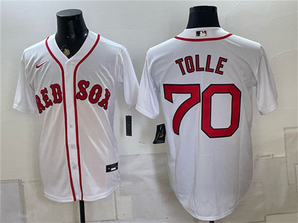 Payton Tolle Boston Red Sox white jersey