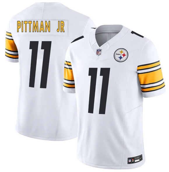 Michael Pittman Jr Pittsburgh Steelers white Vapor jersey