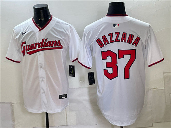 Travis Bazzana Cleveland Guardians white Home jersey