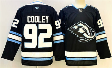 Logan Cooley Utah Mammoth navy jersey