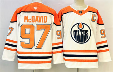 Connor McDavid Edmonton Oilers Heritage jersey